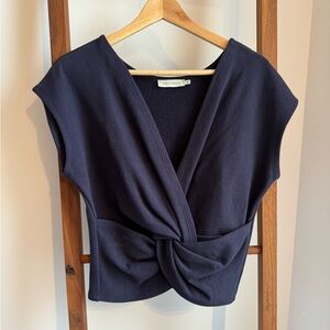 Ursa Minor Summer Twist Top in Marine